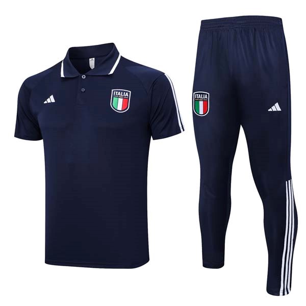 Polo Italia Set Completo 2023-2024 Blu 3
